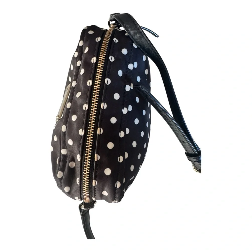 Kate Spade Black and White Polka Dot Crossbody Bag - Picture 5 of 12